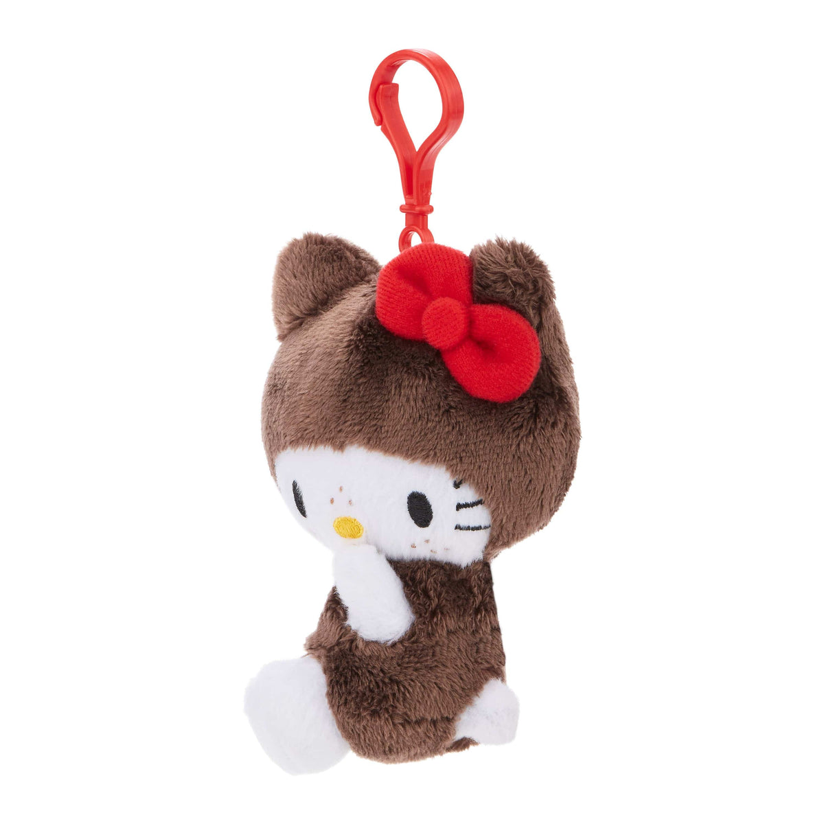 Hello Kitty x Monchhichi Big Head Keychain Limited Edition Official Collab