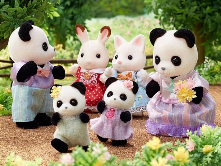 Pookie Panda Family Calico Critters Playset