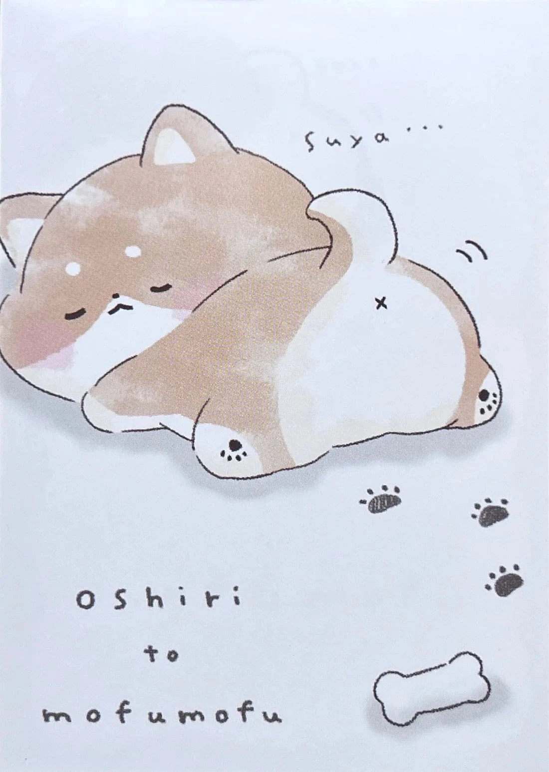 Sleepy Puppy Mini Notepad