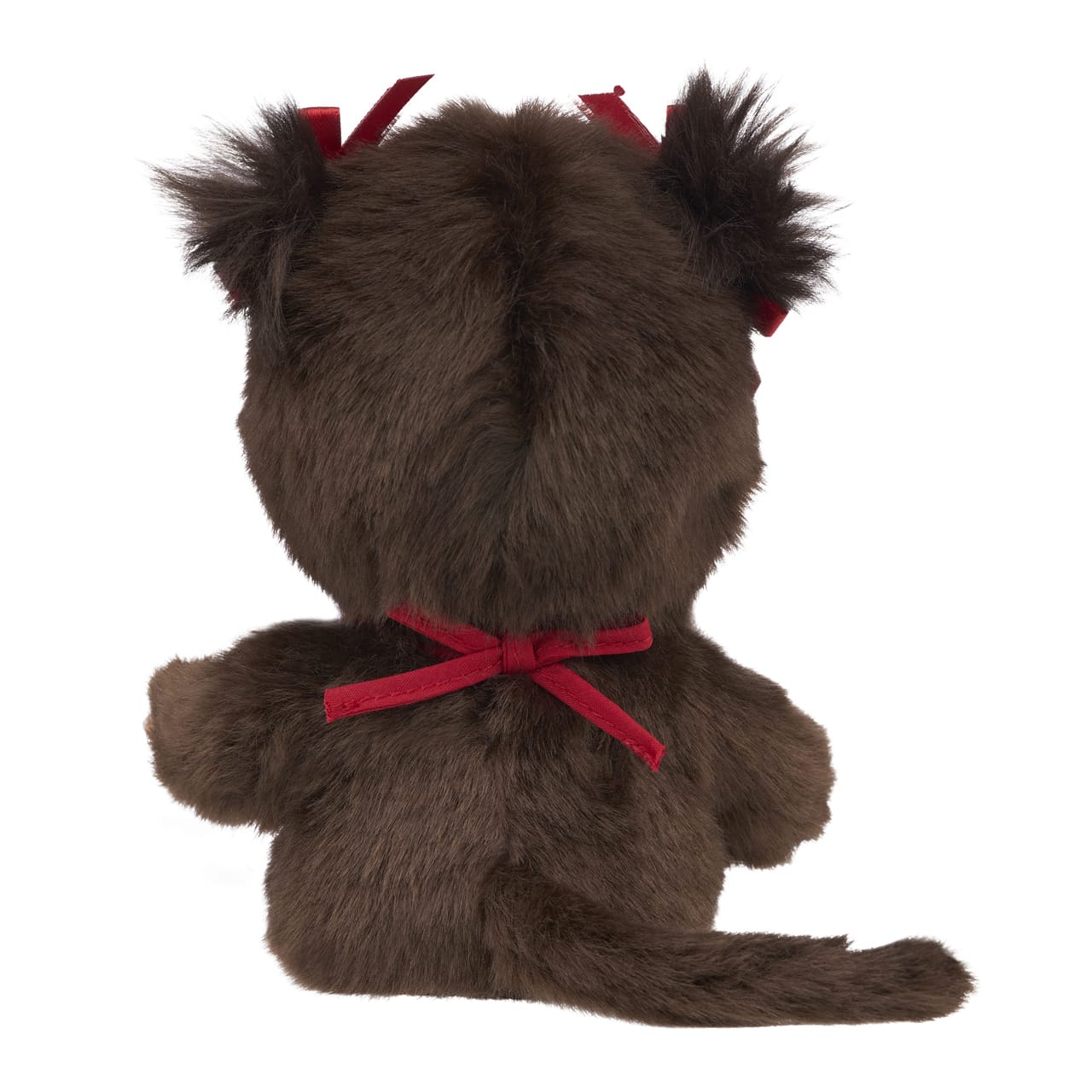Monchhichi Sitting & Reading Girl Plush