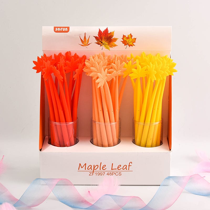Maple Leaf Wiggle Gel Pen