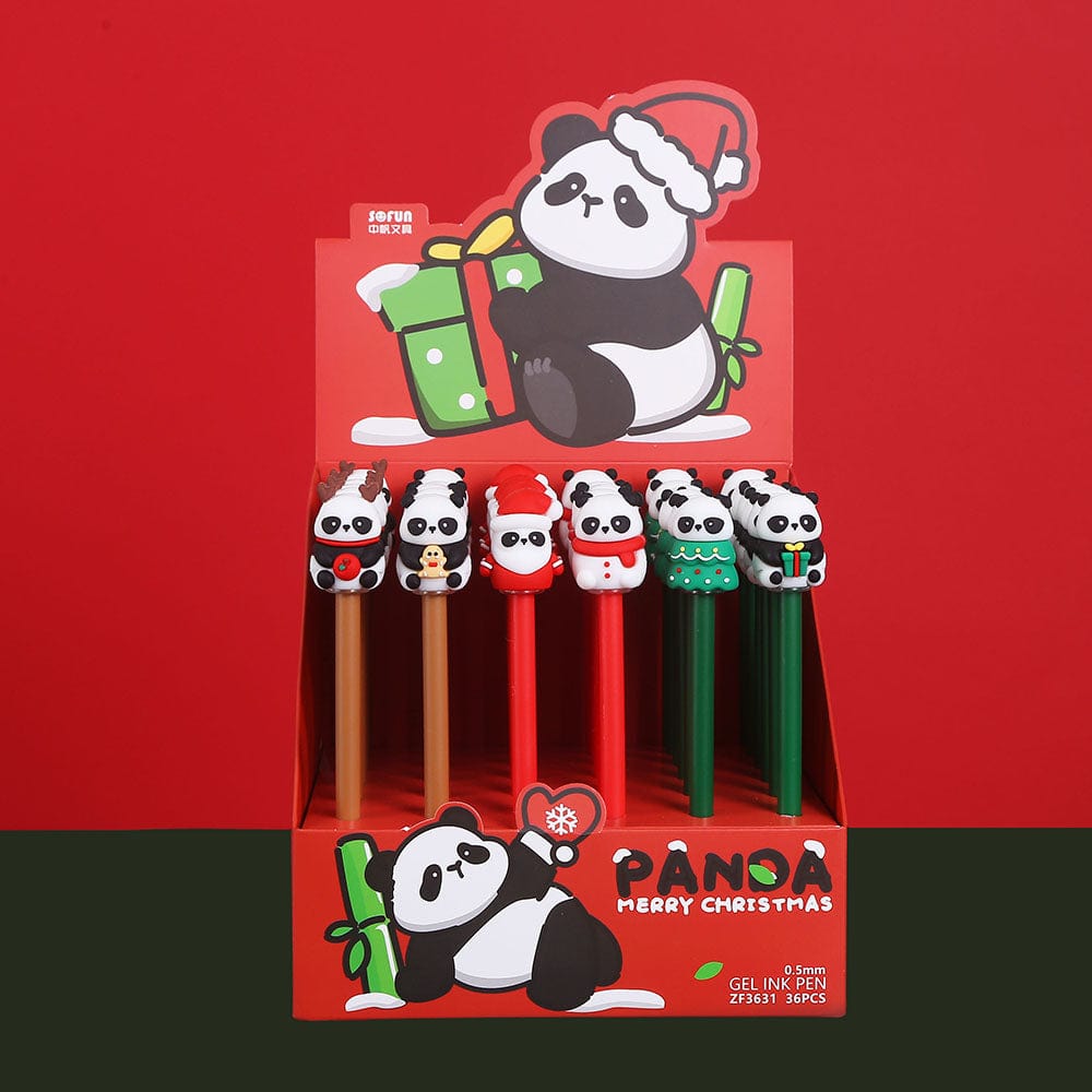 Christmas Panda Gel Pen