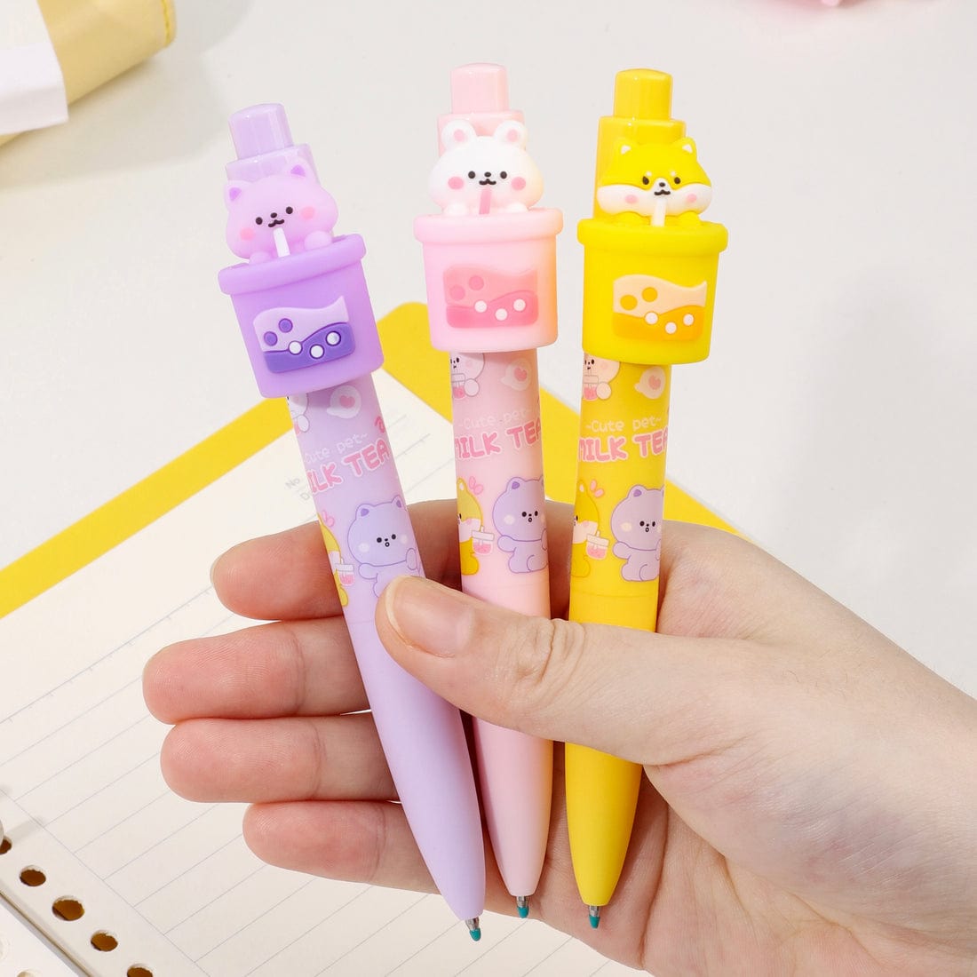 Boba Pets Rectractable Gel Pen