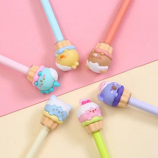 Animal Cupcake Topper Gel Pen