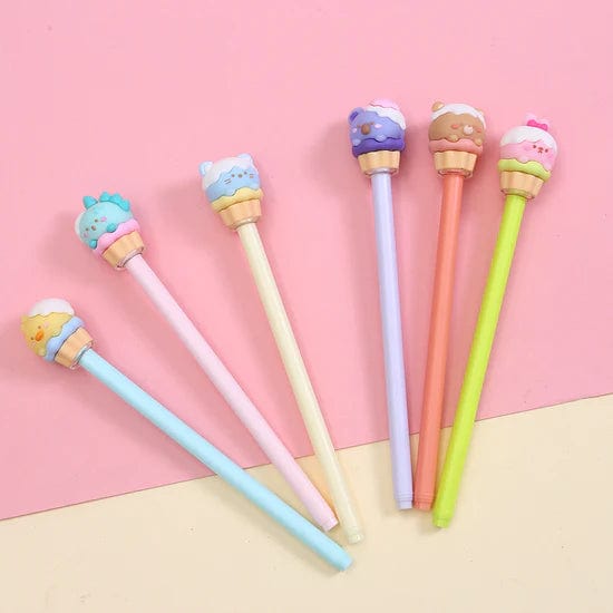 Animal Cupcake Topper Gel Pen