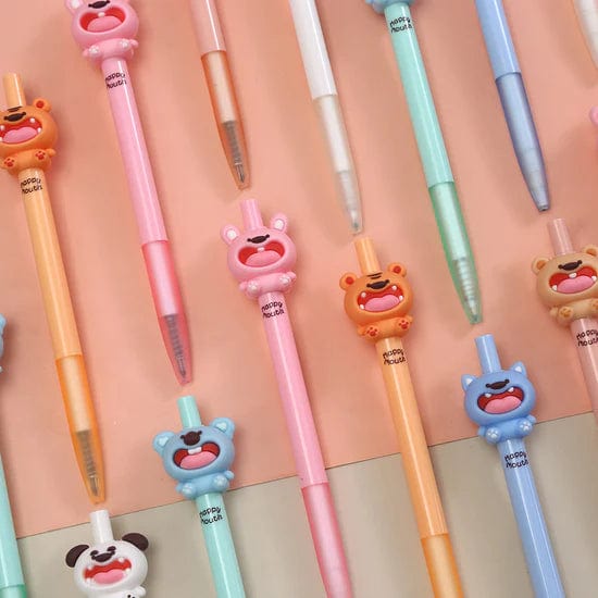 Happy Mouth Retractable Gel Pen