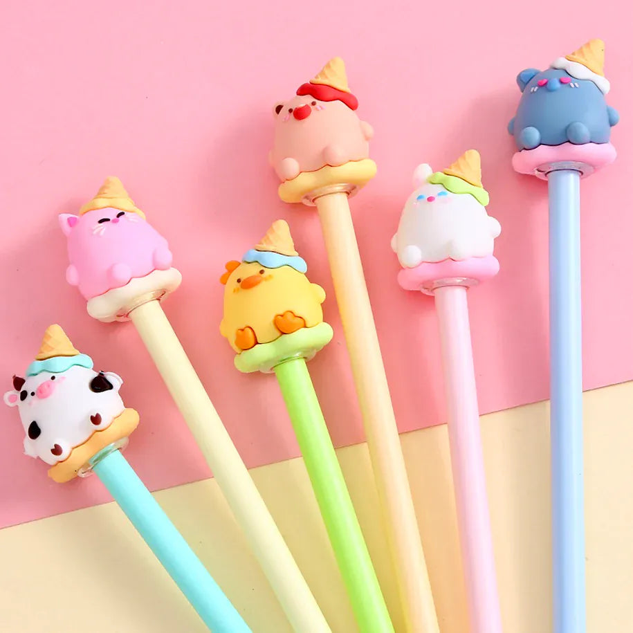 Animal Ice Cream Gel Pen