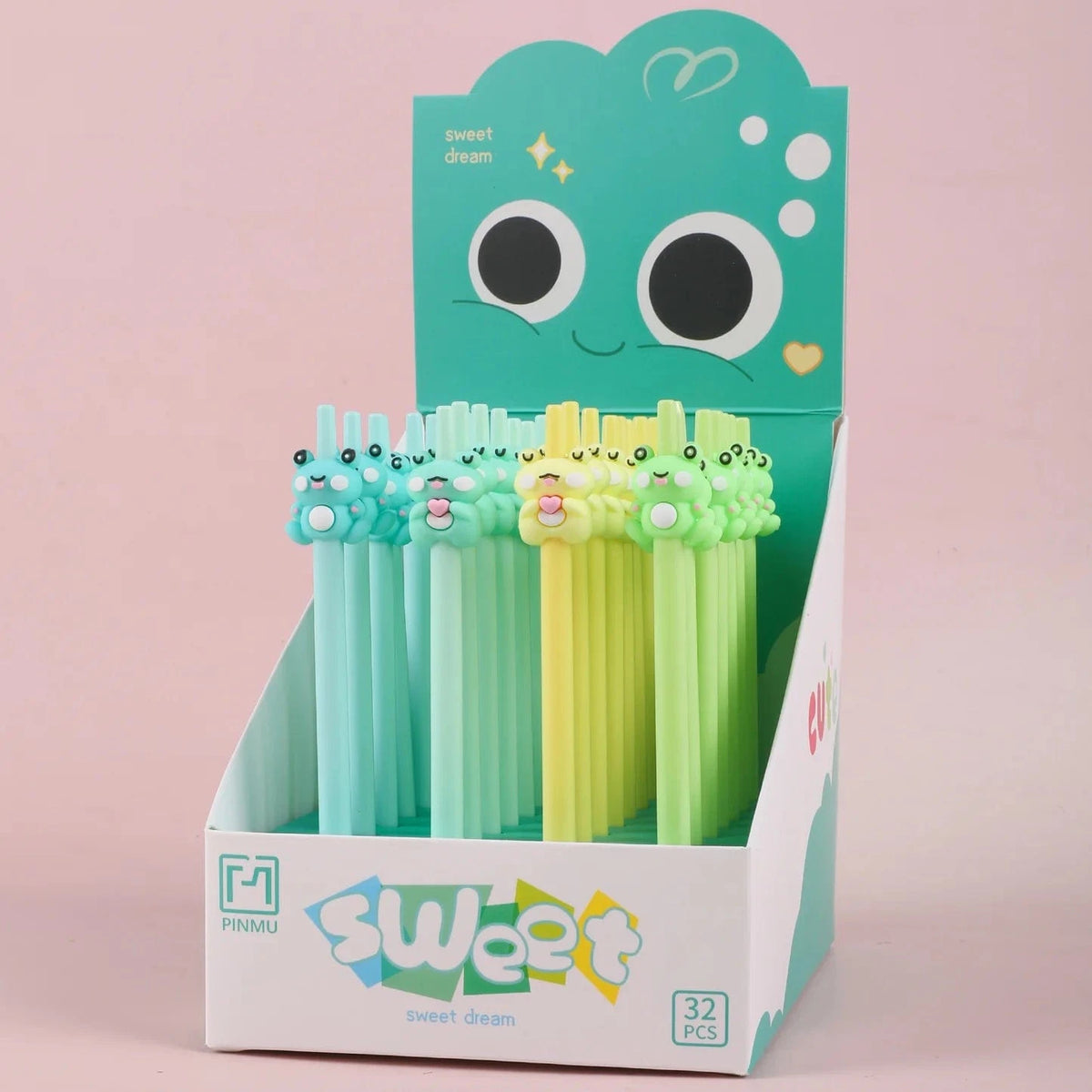 Pastel Frog Retractable Gel Pen