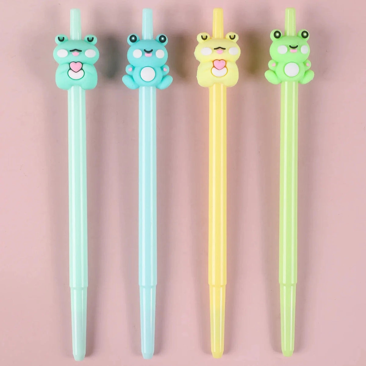 Pastel Frog Retractable Gel Pen