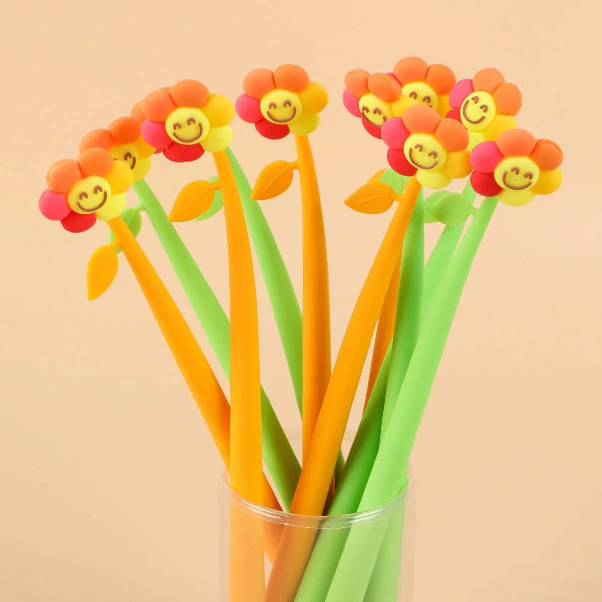Smiling Flower Wiggle Gel Pen
