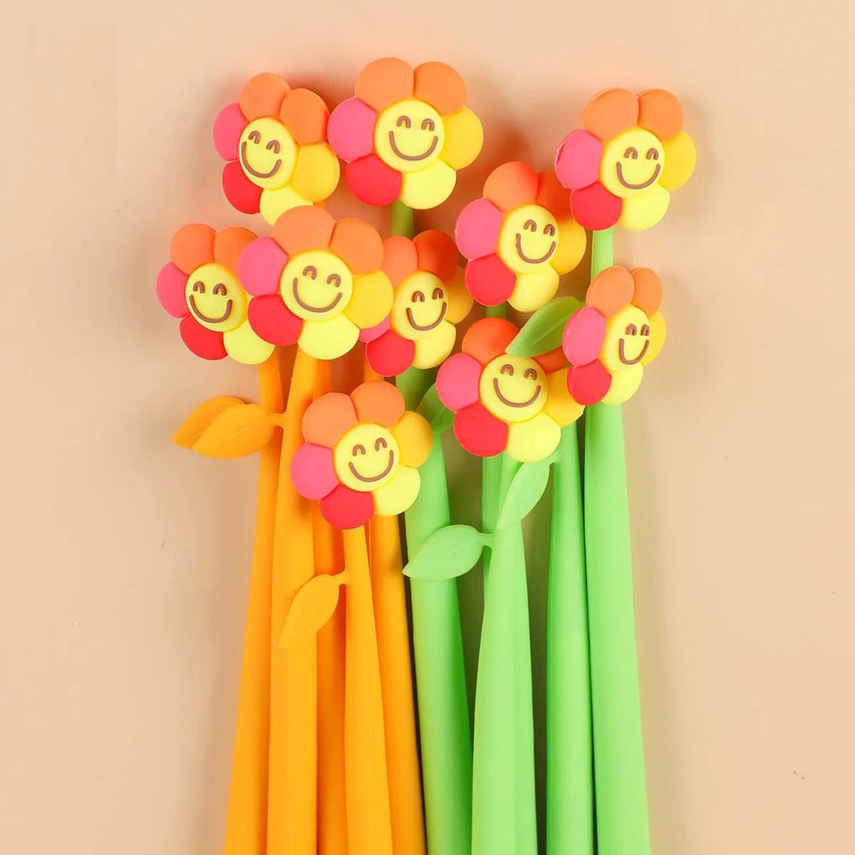 Smiling Flower Wiggle Gel Pen