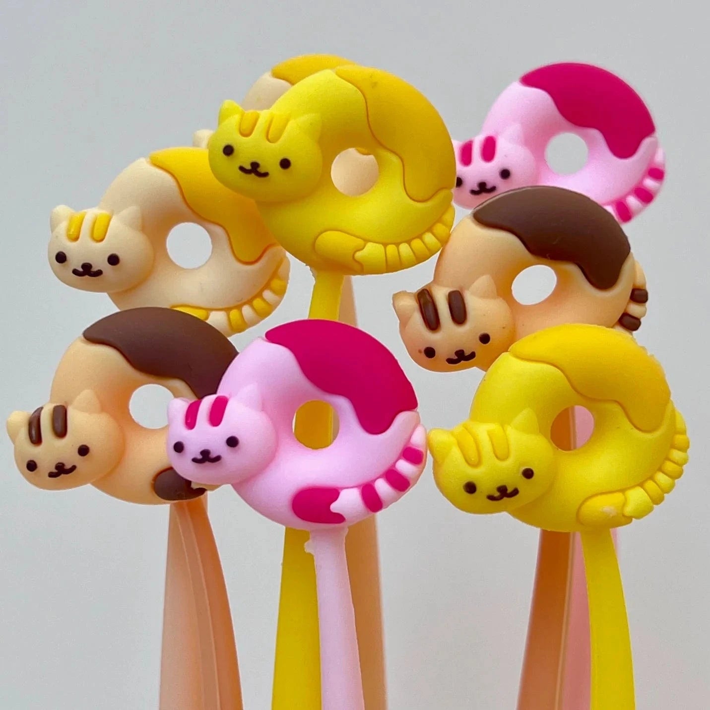 Donut Cat Wiggle Gel Pen