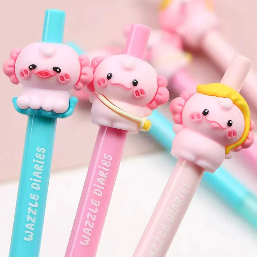 Axolotl Retractable Gel Pen