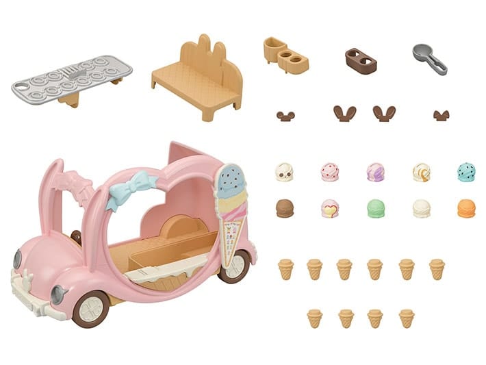 Calico Critters Ice Cream Playset