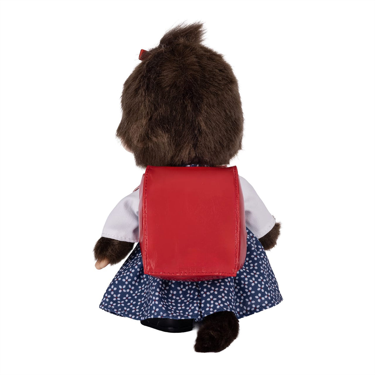 Monchhichi Japanese School Girl with Backpack 8" Plush
