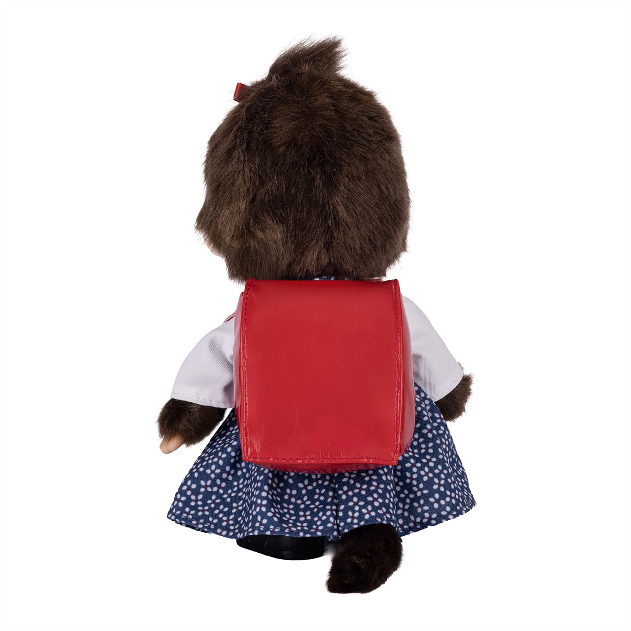 Monchhichi Japanese School Girl with Backpack 8" Plush