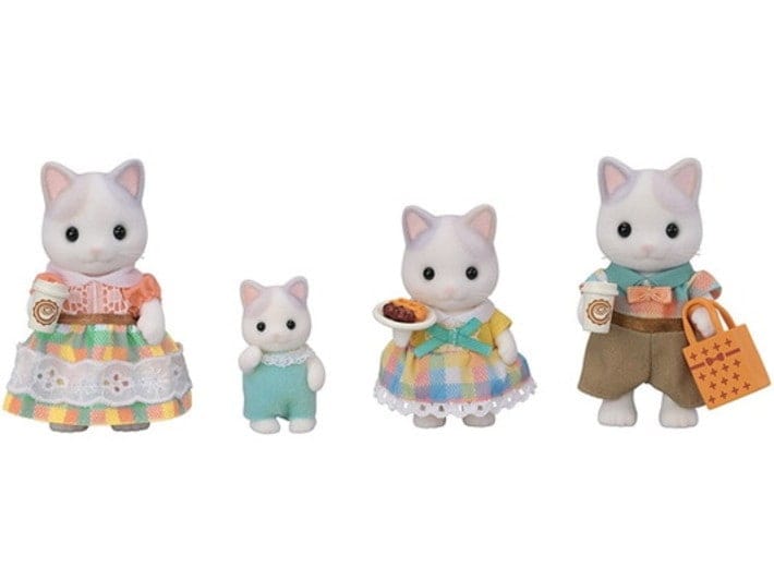 Calico Critters Latte Cat Family Playset