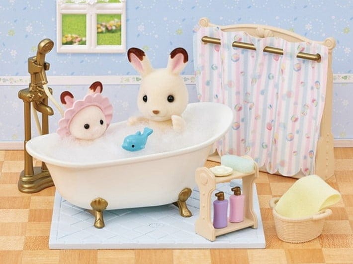 Calico Critters Bath and Shower Set