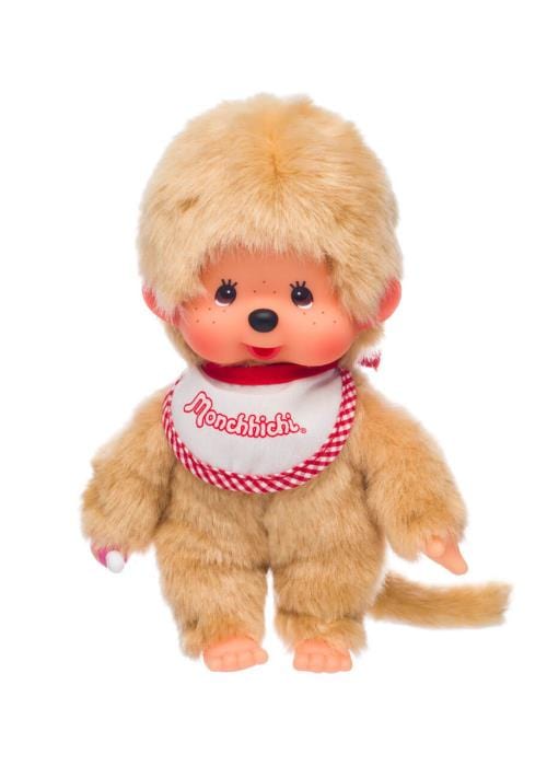 Golden Beige Boy Monchhichi 8&quot; Plush