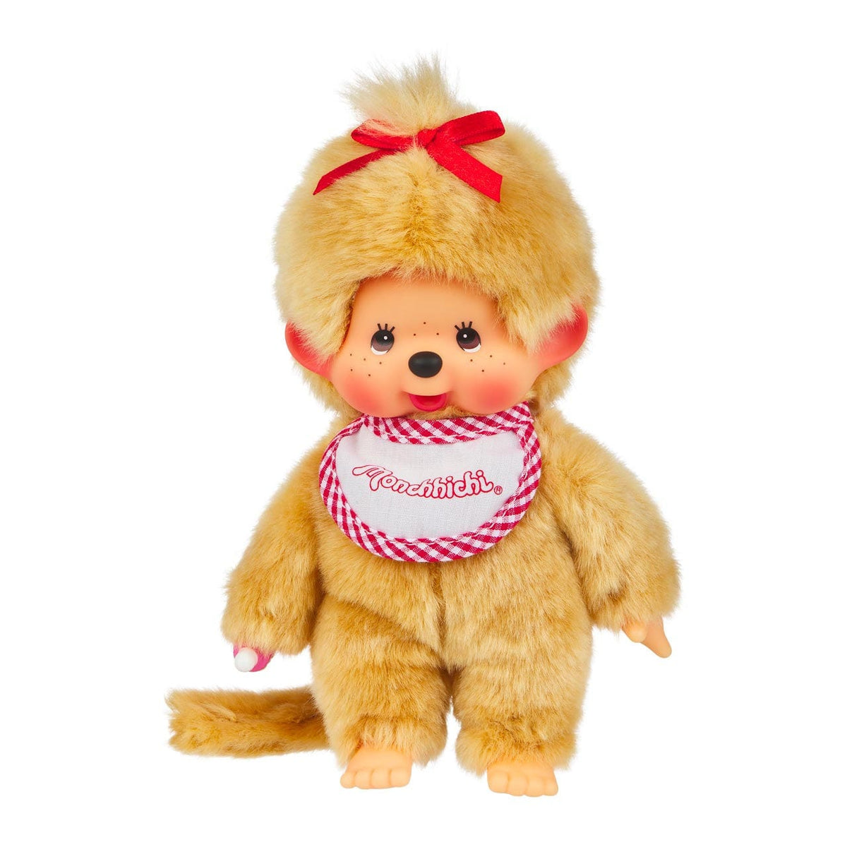 Golden Beige Girl Monchhichi 8&quot; Plush