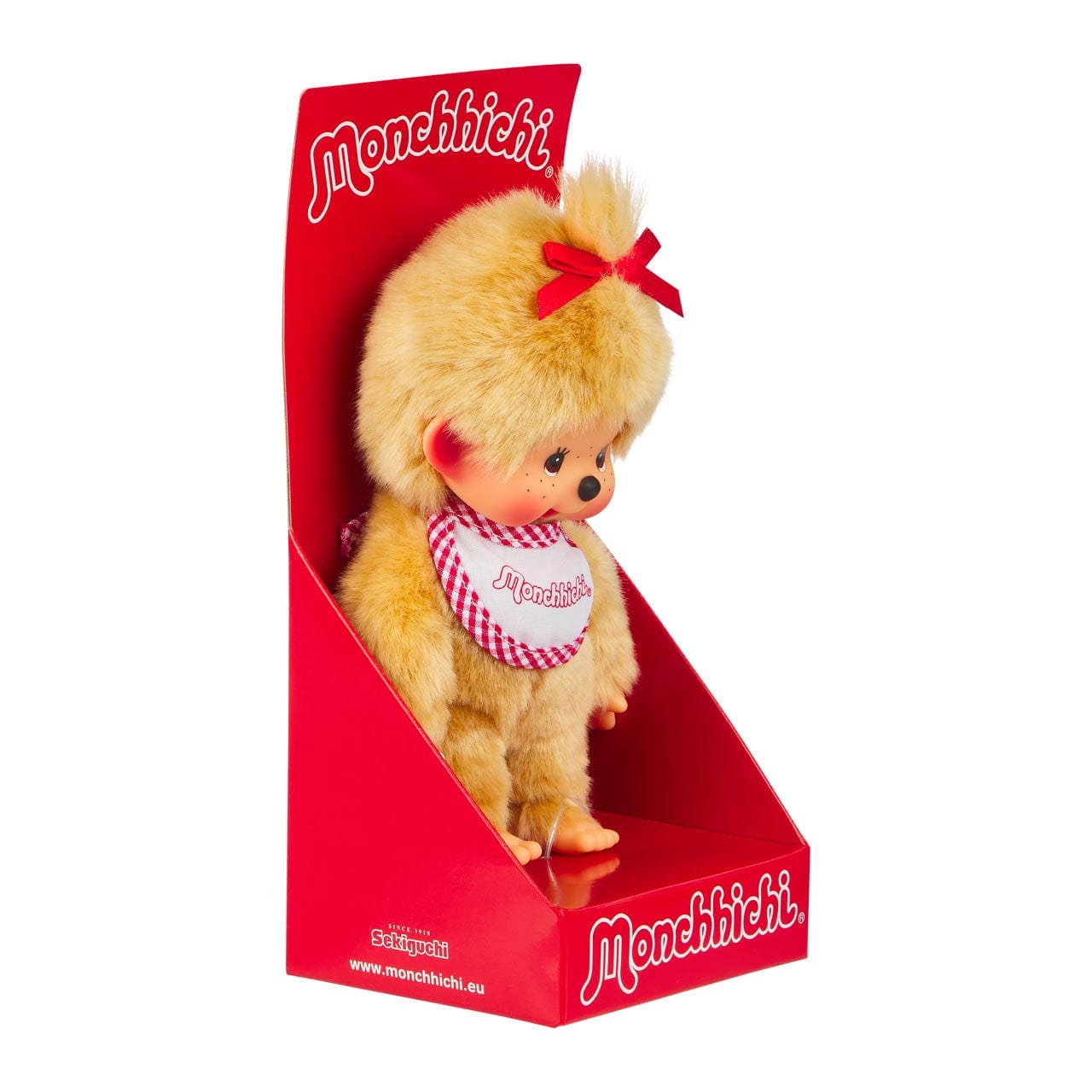 Golden Beige Girl Monchhichi 8" Plush