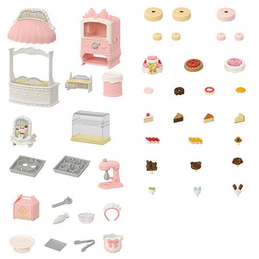 Calico Critters Village Cake Shop Starter Set