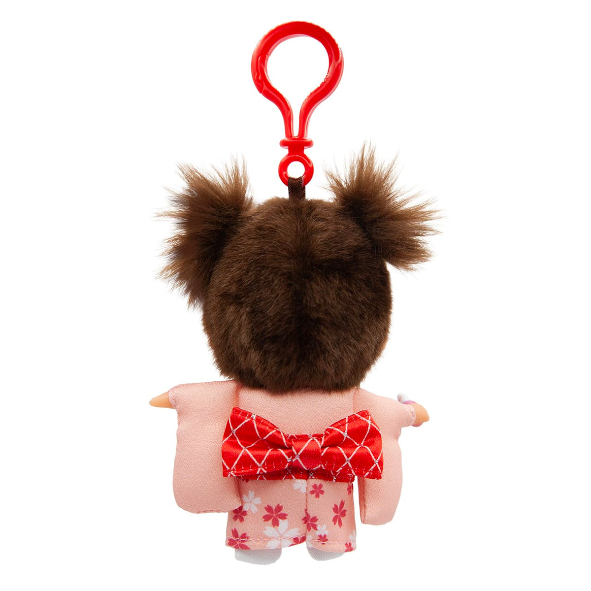 Monchhichi Sakura Kimono Girl Plush Keychain