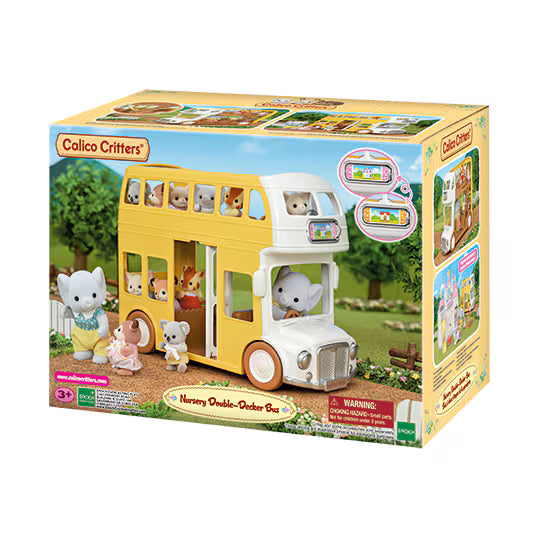 Calico Critters Double Decker Bus