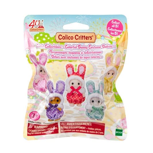Photo of Calico Critters bag featuring bunny figures