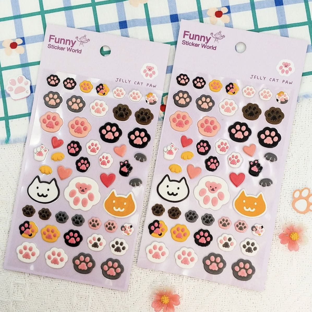 Jelly Cat Paws Sticker
