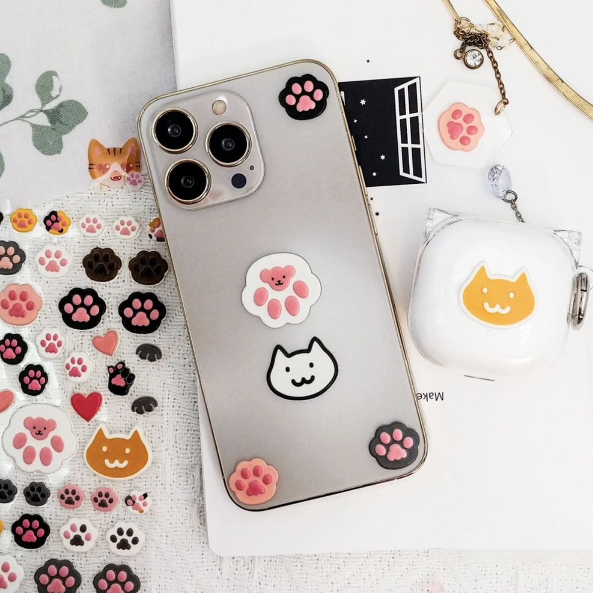 Jelly Cat Paws Sticker