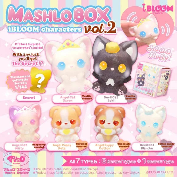 iBloom Characters vol. 2 Mini Squishy Mashlo Blind Box