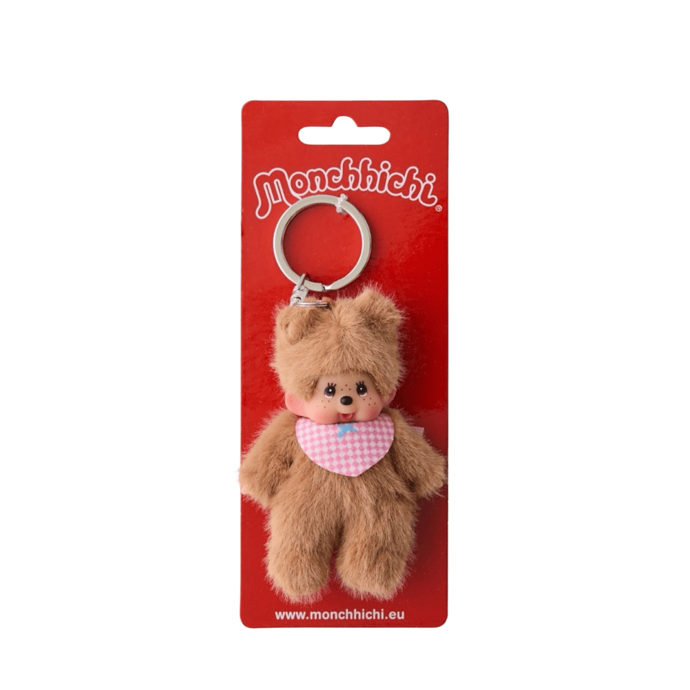 Monchhichi Bearchhichi  4" Plush Keychain