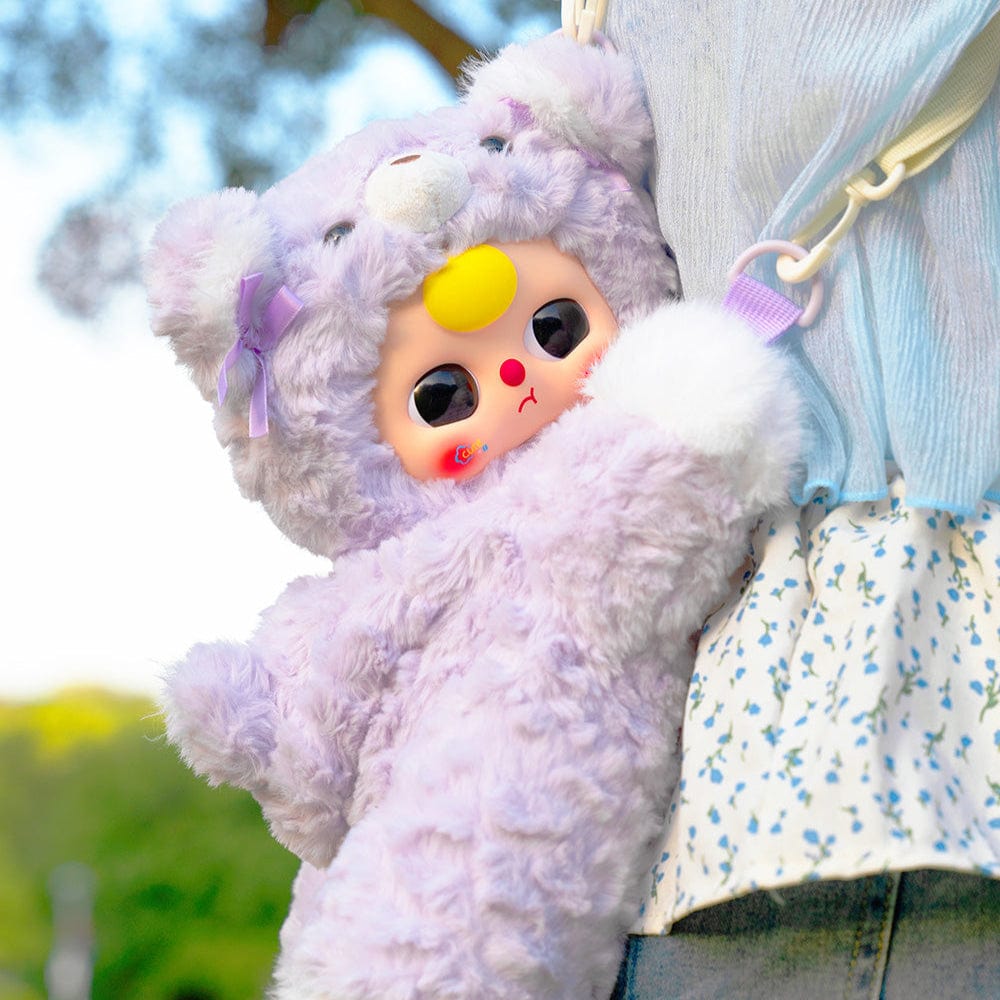 Baby Three Hugging Baby Backpack Plush Blind Box