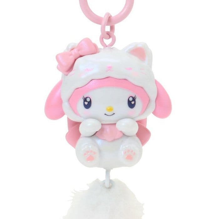My Melody Kitten Bow Keychain