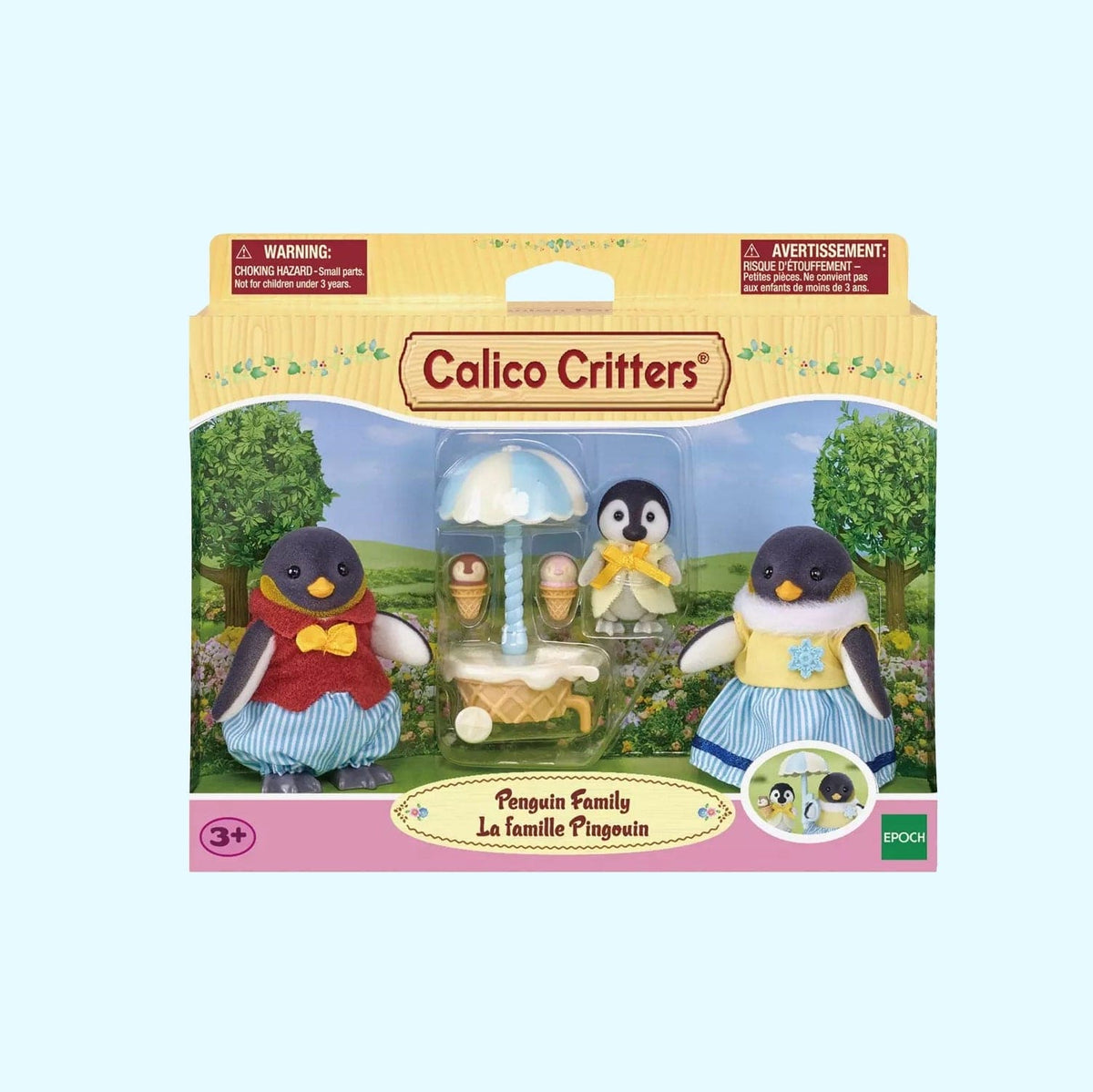 Penguin Family Calico Critters Playset