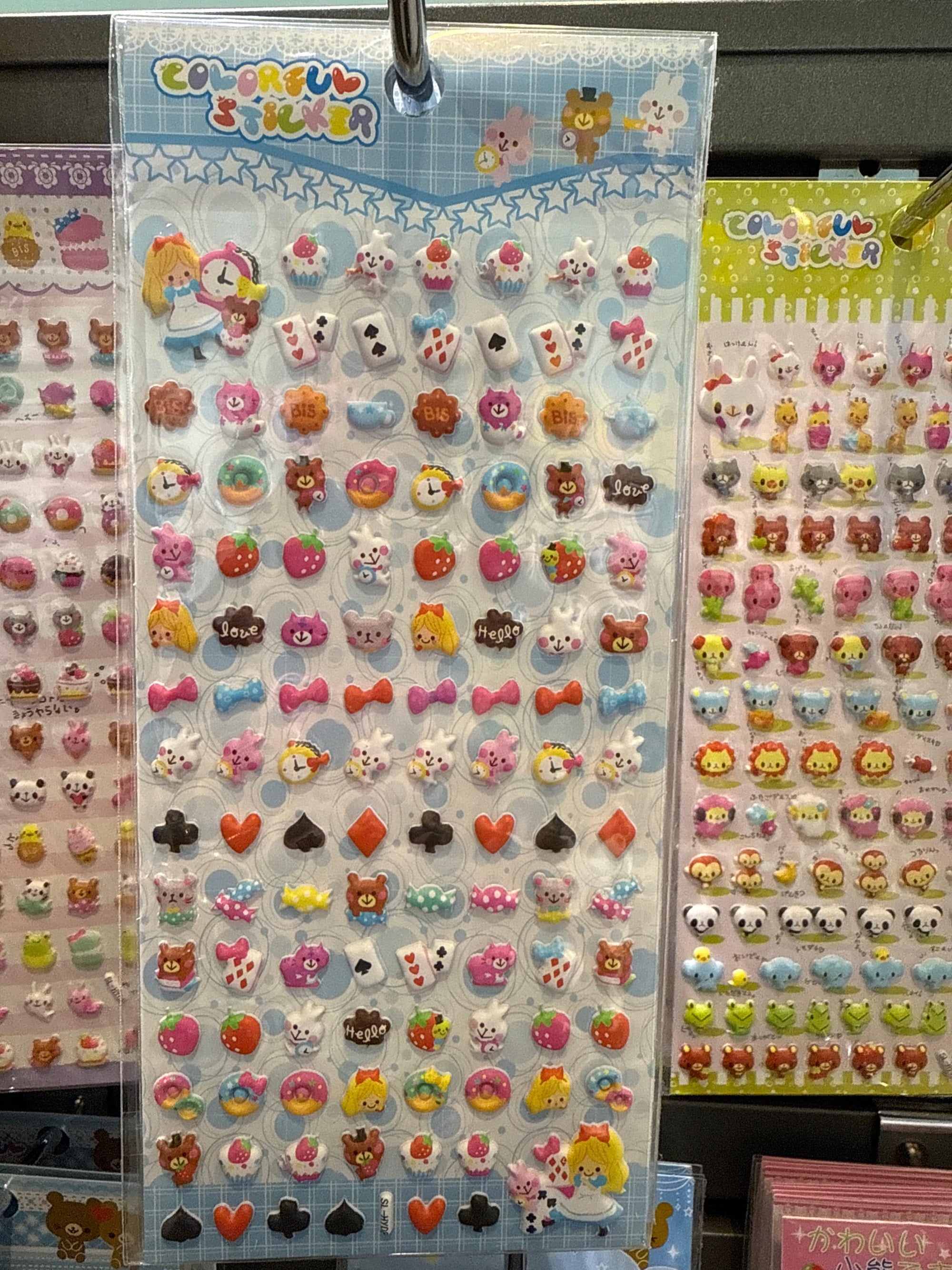 Tiny Kawaii Assorted Puffy Stickers