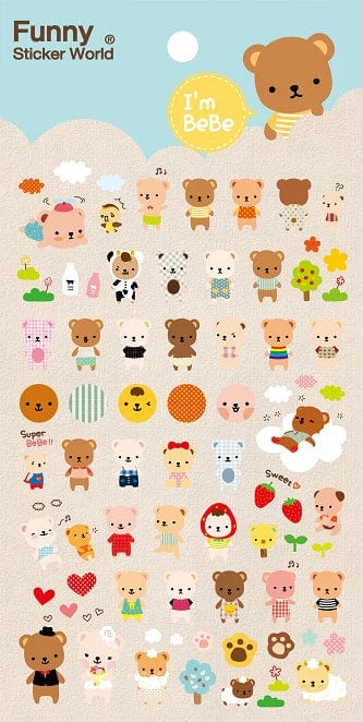 Bebe Bear Stickers