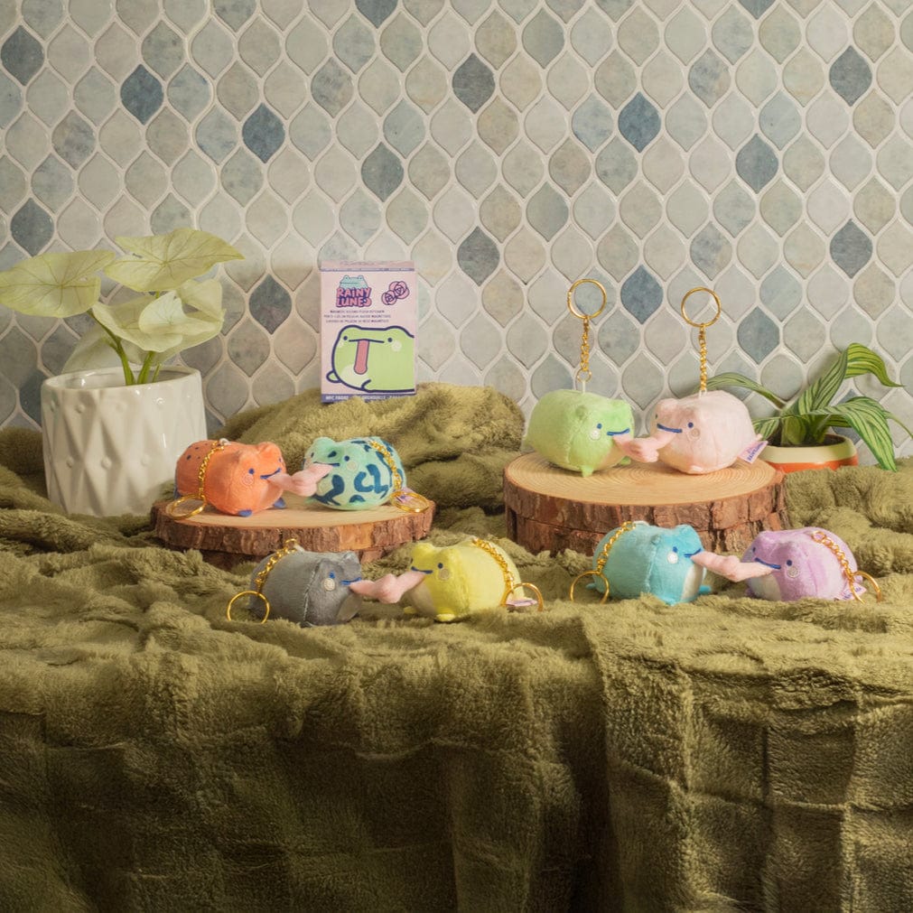 Rainylune Kissing Frogs Plush Keychain Set Blind Box