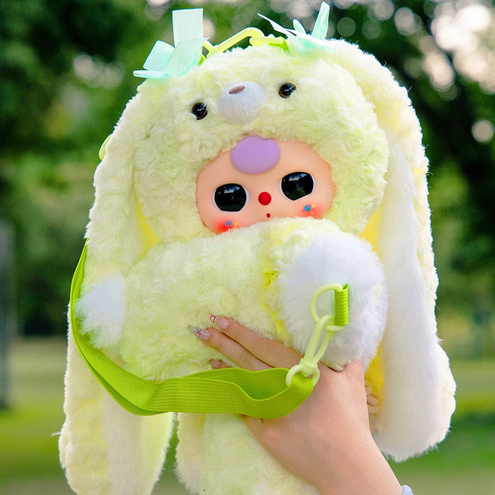 Baby Three Hugging Baby Backpack Plush Blind Box