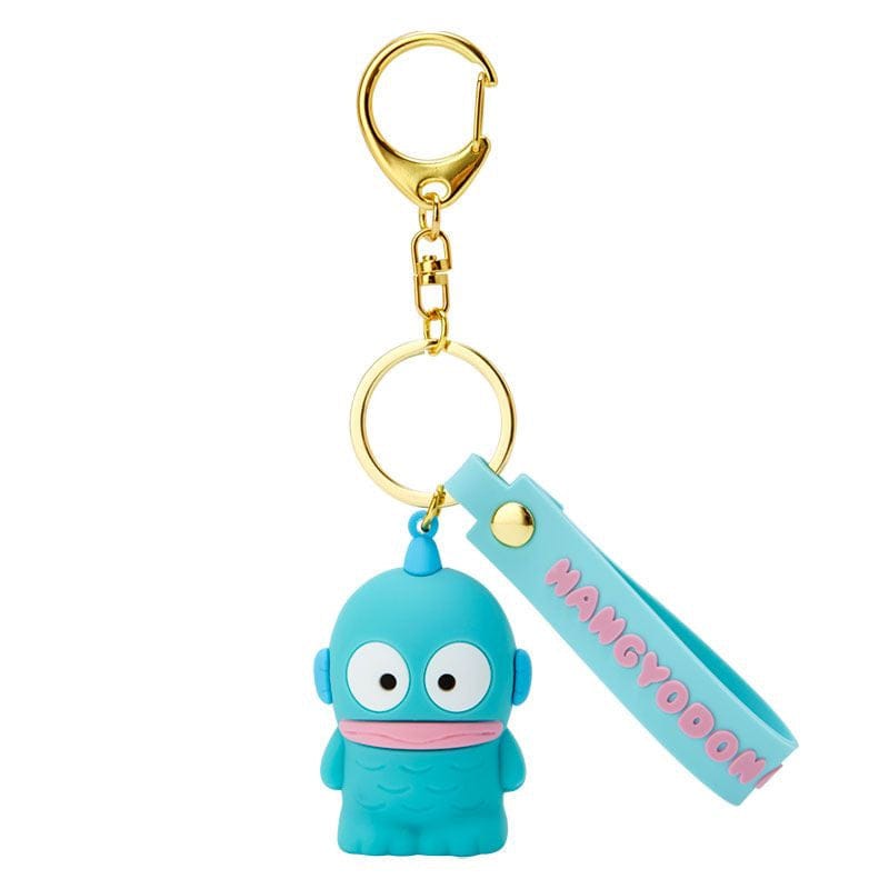 Hangyodon Rubber Keychain with Character Mascot