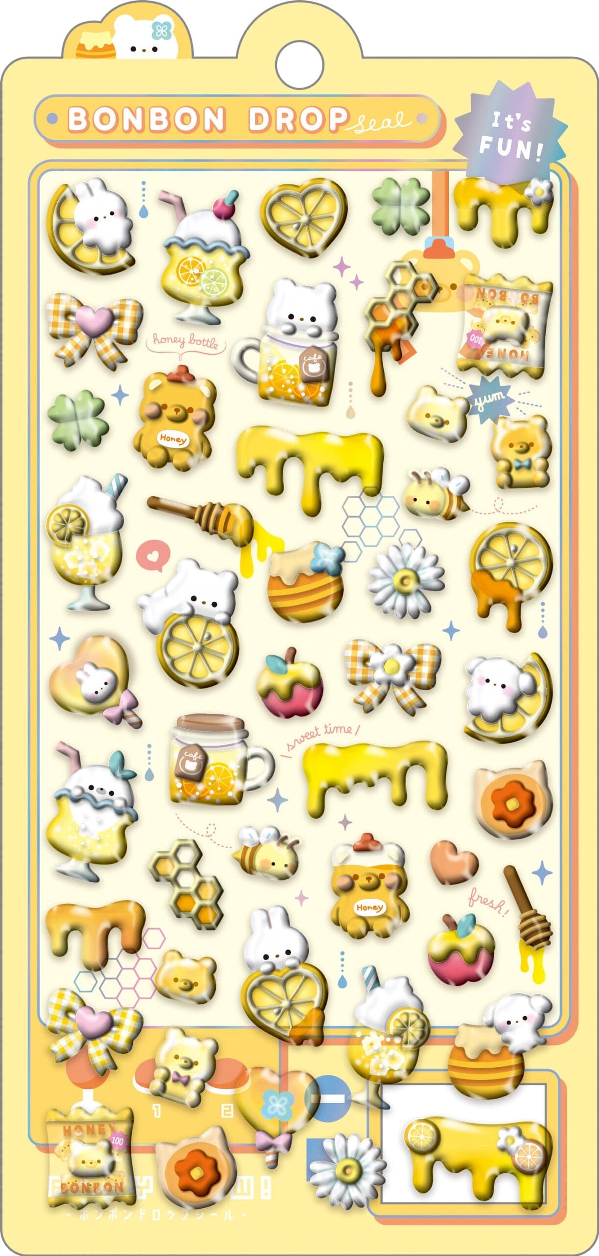 Honey Bonbon Drop Stickers