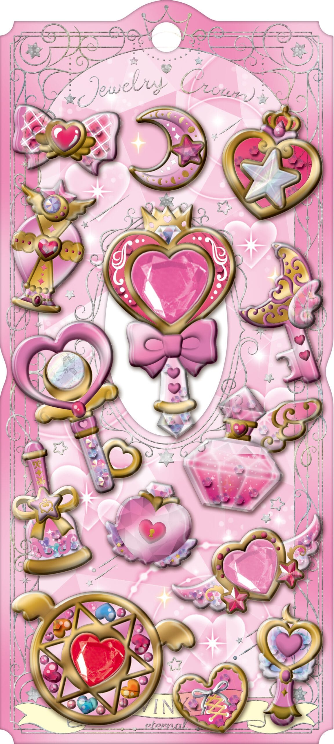 Twinkle Eternal Jewelry Crown Stickers