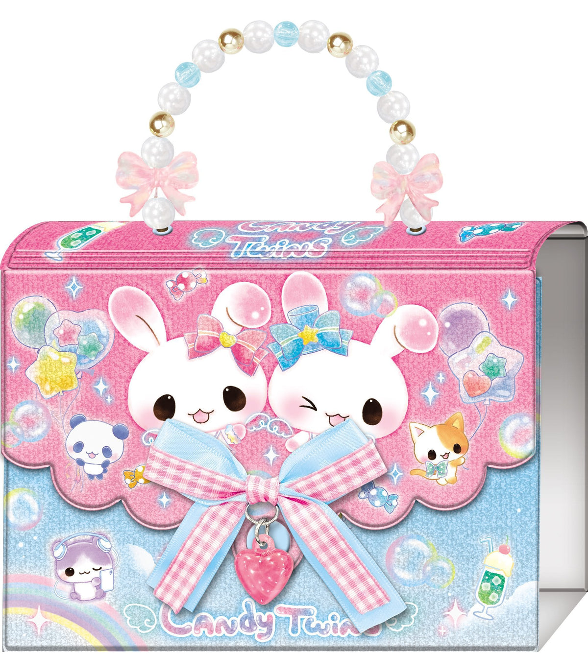 Candy Twins Sticker Book Bag