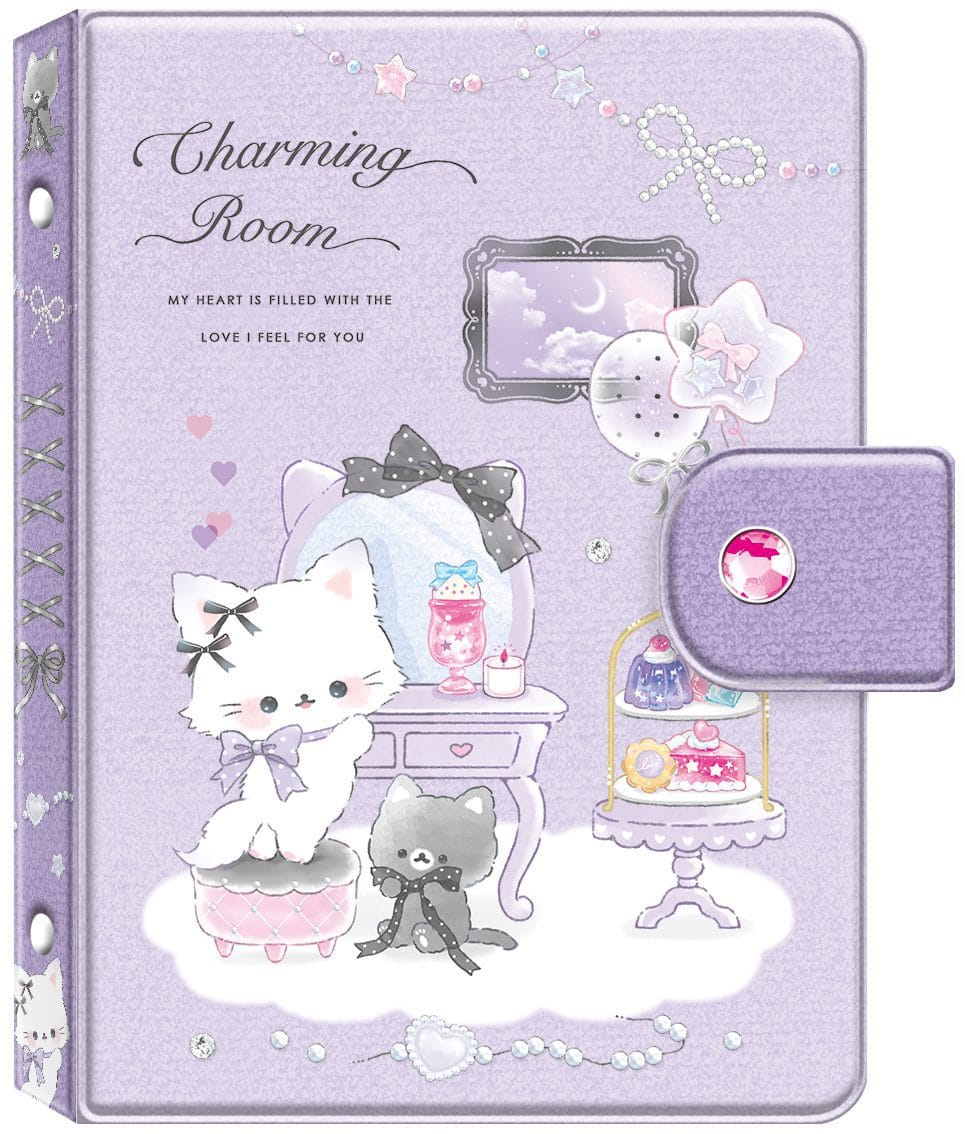 Charming Room Chaton Reusable Sticker Book