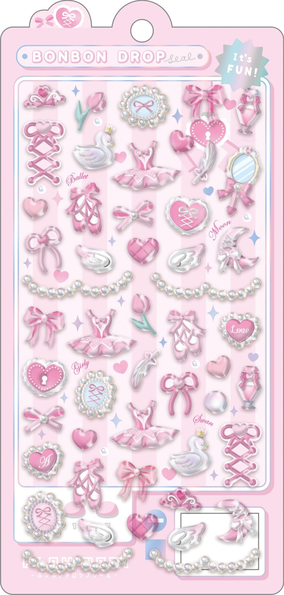 Princess Bonbon Drop Stickers