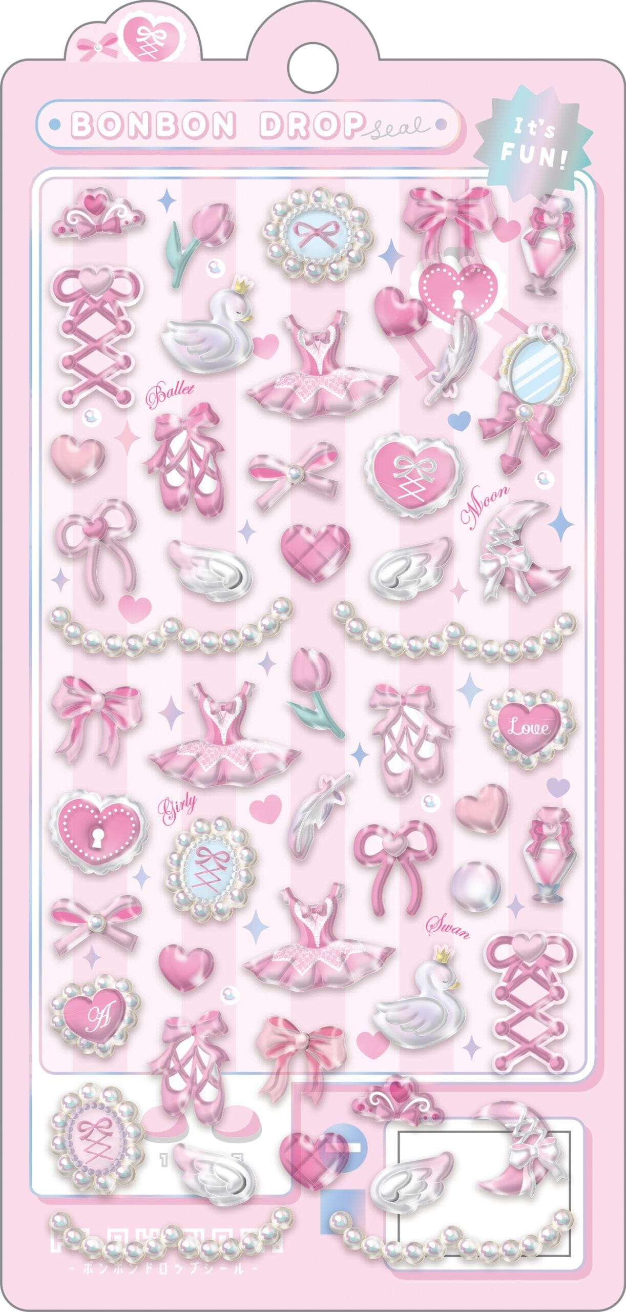 Princess Bonbon Drop Stickers
