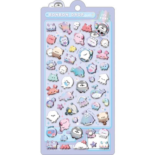 Marine Bonbon Drop Q-Lia Stickers