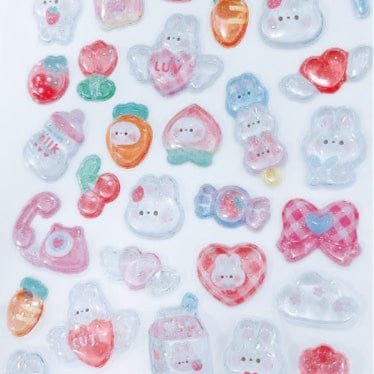 Pink Bonbon Drop Q-Lia Stickers