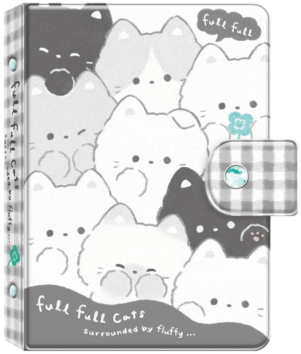 Furufuru Cat Reusable Sticker Book